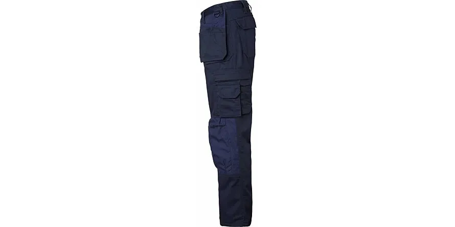 193 Lange Ambachtsbroek, Unisex, marineblauw, 106