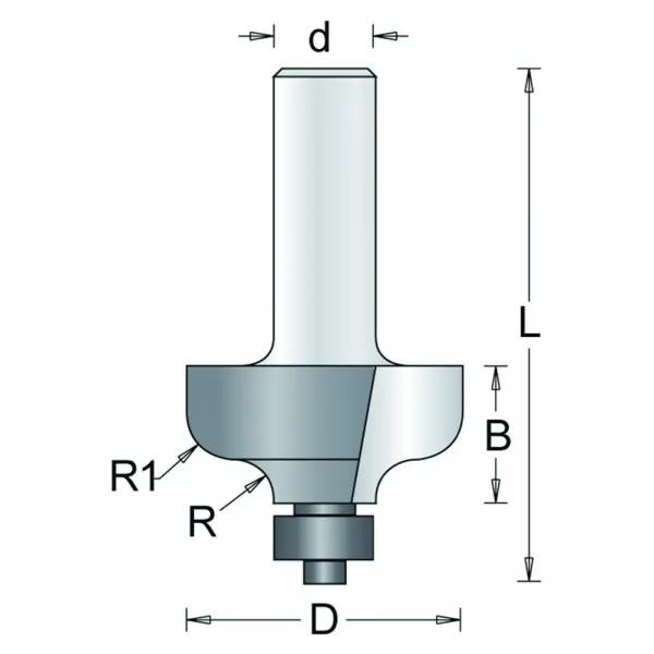 968 HM PROFIELFREES TYPE P , D= 34.9, R= 7.9