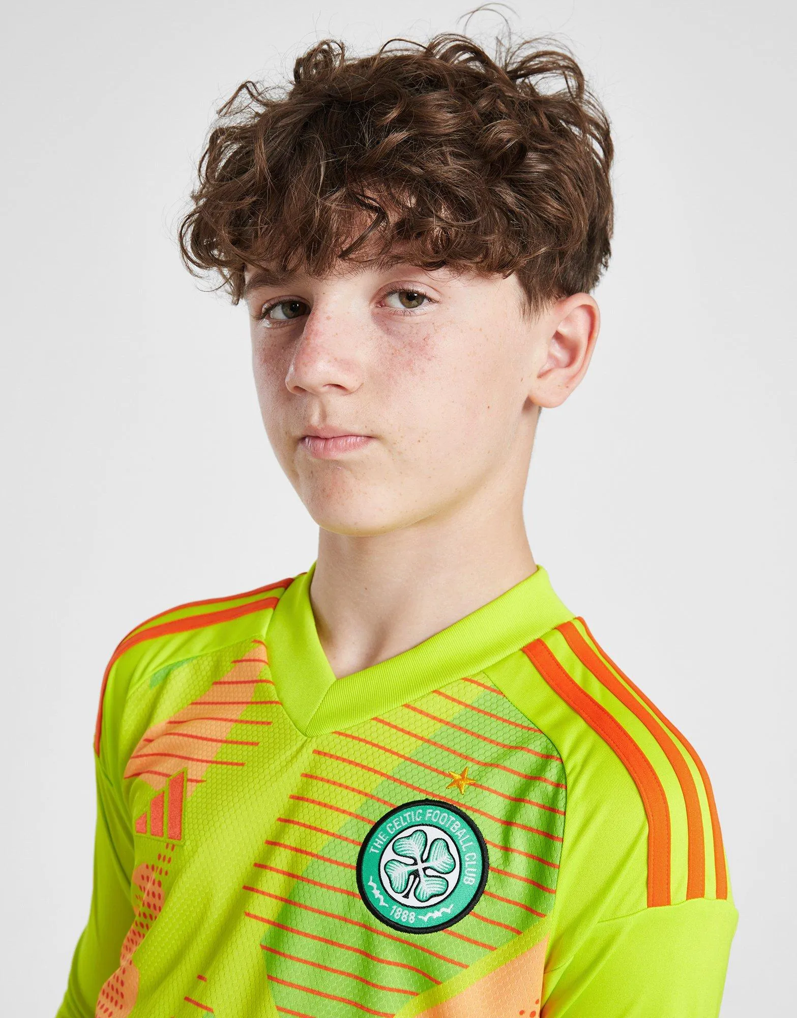 adidas Celtic 24/25 Long Sleeve Goalkeeper Shirt JNR