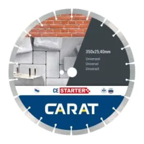 Carat DIAMANTZAAG UNIVERSEEL Ø300x20,00MM, CE STARTER