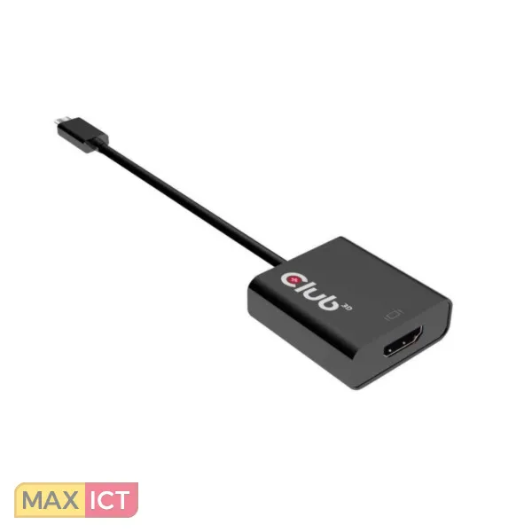 CLUB3D USB 3.1 Type C to HDMI 2.0 UHD 4K 60Hz Active Adapter