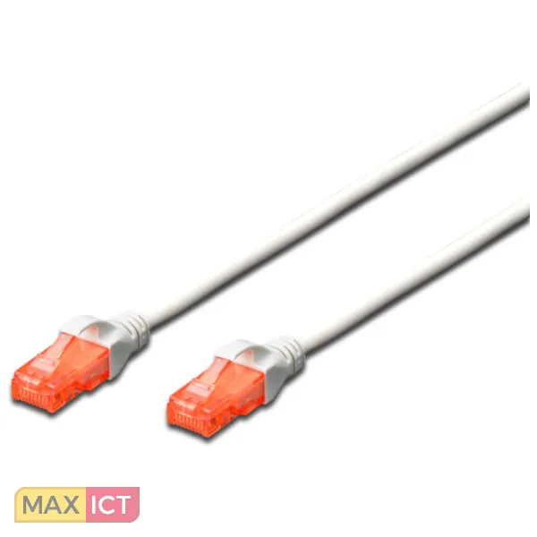 DIGITUS DK1617010/WH NETWERKKABEL WIT 1 M CAT6 U/UTP (UTP)