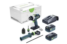 Festool Accu-schroefboormachine TDC 18/4 5,0/4,0 I-Plus QUADRIVE – 577649