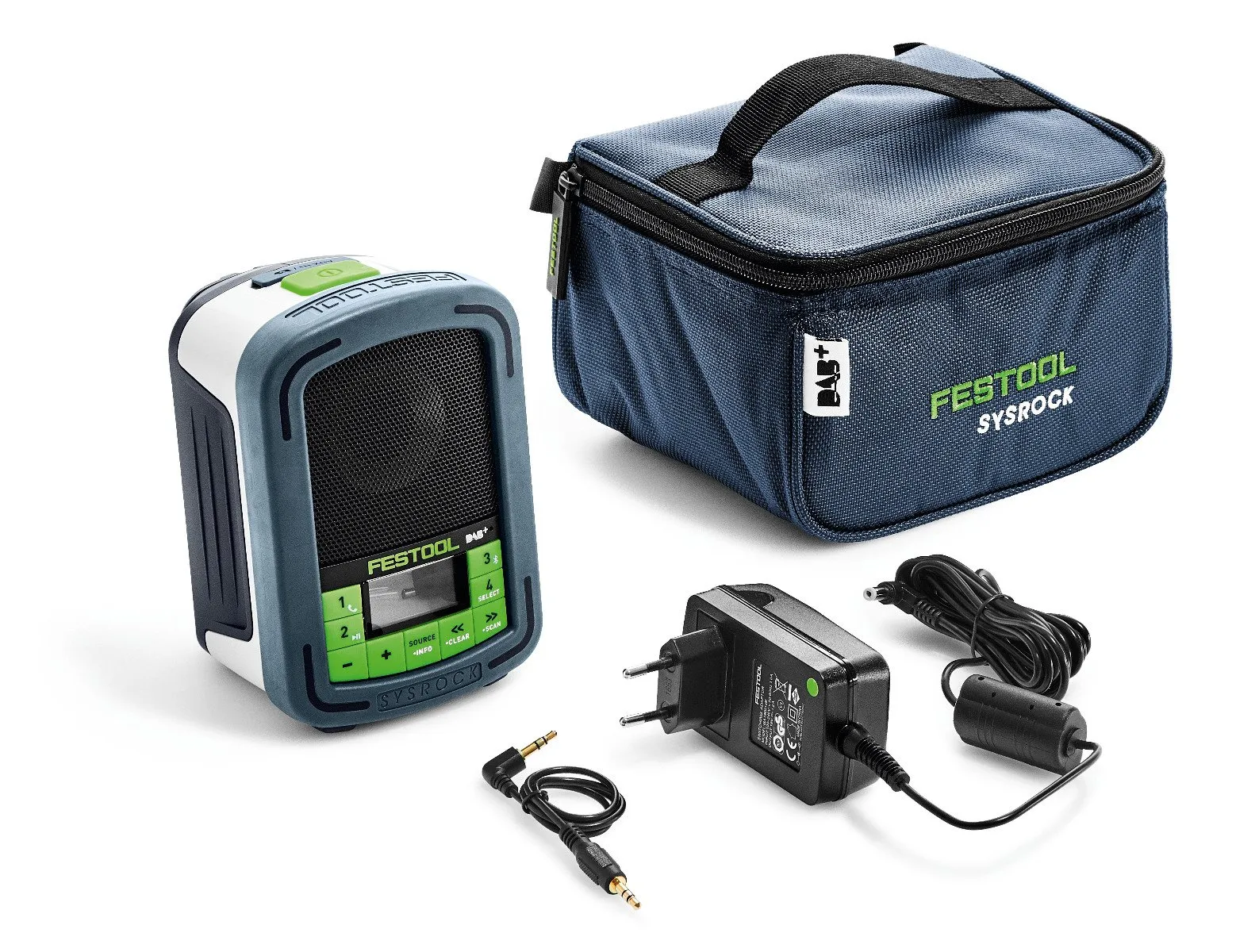 Festool BR 10 DAB+ Digitale Bouwradio ideaal voor de bouwplaats – 202111