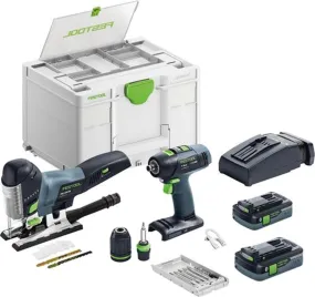 Festool montageset accu T 18+3/PSC 420 HPC I-Set 577630