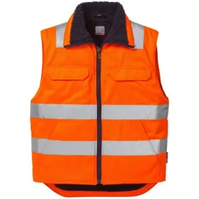 Fristads Hi-Vis Bodywarmer 544 BT Oranje Maat 2XL