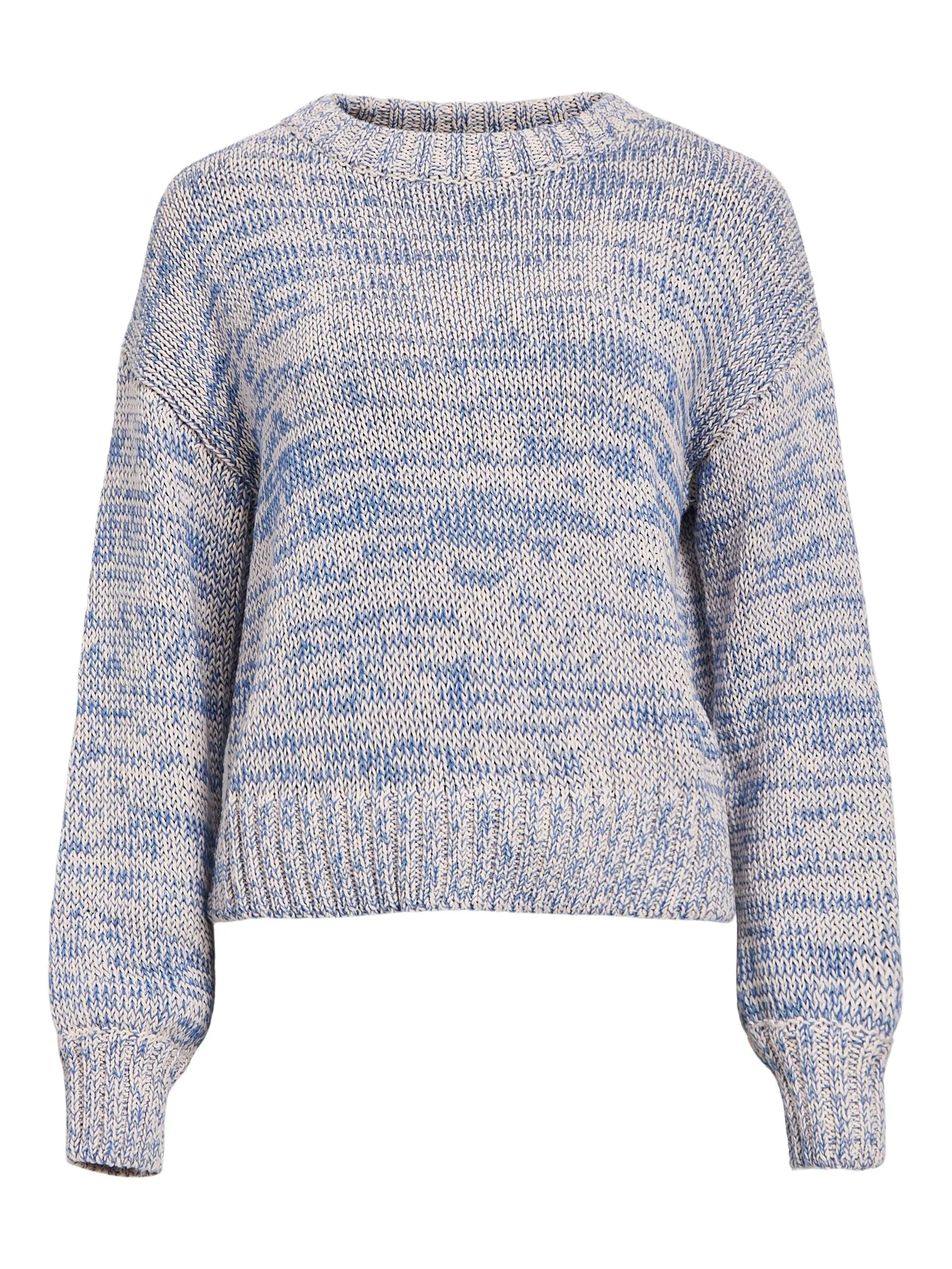 GEMÊLEERDE SWEATER