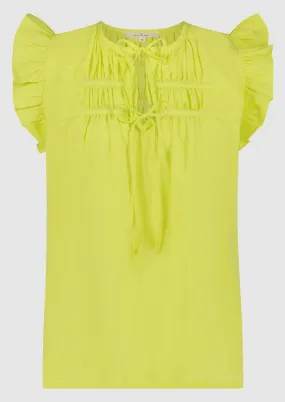 Girls Morena Blouse Limeade