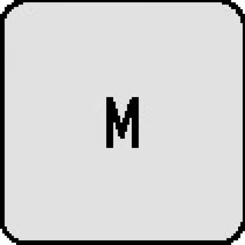 HANDDRAADTAPSET DIN 352 3DELIG M18 X SPOED 2,5MM HSS BLANK MET RECHTE GROEVE