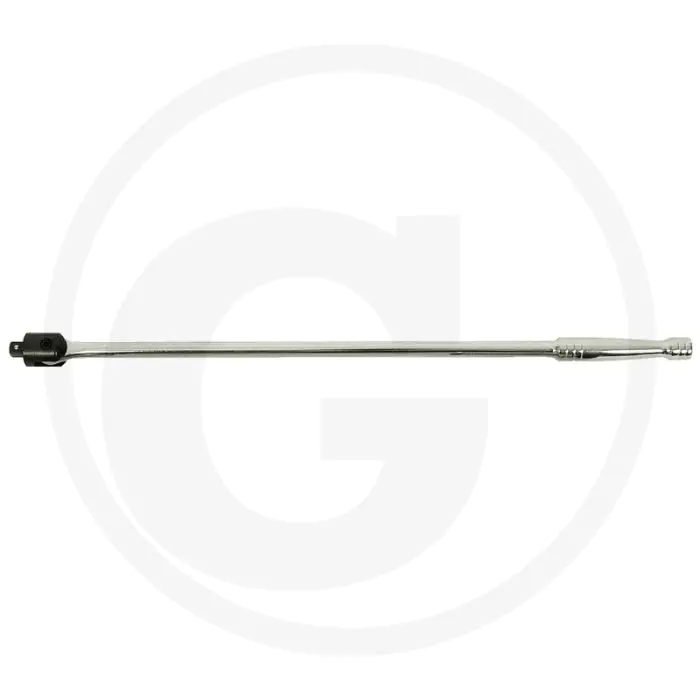 KS TOOLS 3/8" CHROMEPLUS® SCHARNIERSTECKGRIFF, 260 MM  VIERKANTANTRIEB, KUGELARRETIERUNG, BRüNIERTER KOPF