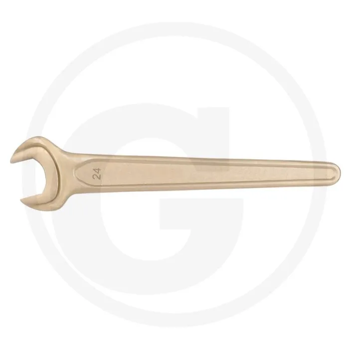 KS TOOLS BRONZE EINMAULSCHLüSSEL 130 MM  VONKVRIJ, 15° BEKHOEK, CORROSIEBESTENDIG