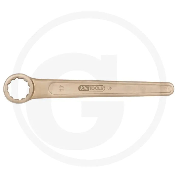 Ks tools bronze einringschlüssel gerade 1.1/2" - flanktraction-profil, funkenfrei, explosionsgeschützt