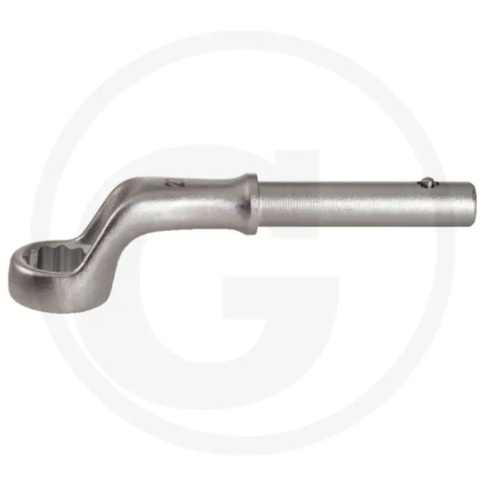 Ks tools classic trekringsleutel, tweezijdig gebogen, 2.1/4" - zware uitvoering met flanktraction-profil