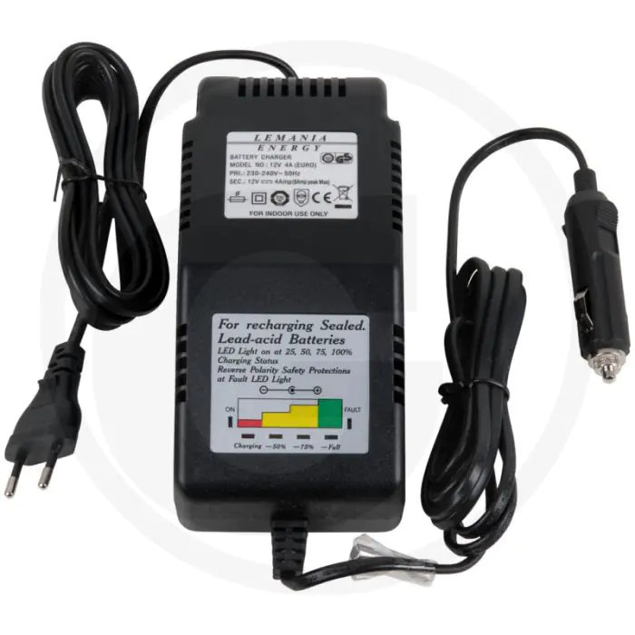 KS Tools Ladegerät für Batterie-Booster 550.1820 und 550.18 - für den pausenlosen Gebrauch konzipiert