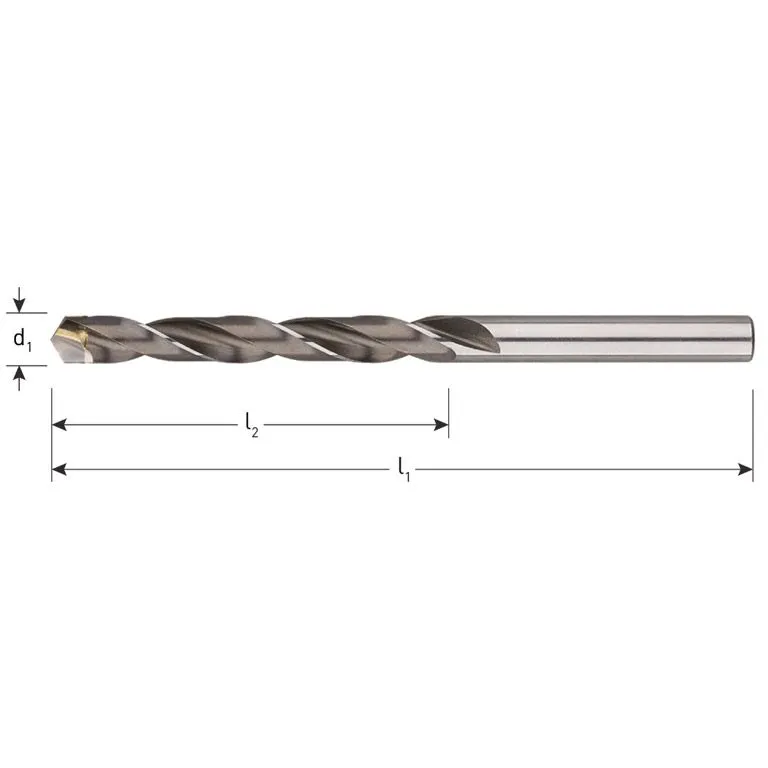Rotec HM Spiraalboor, DIN338, Type N, Bezet, Ø10,3