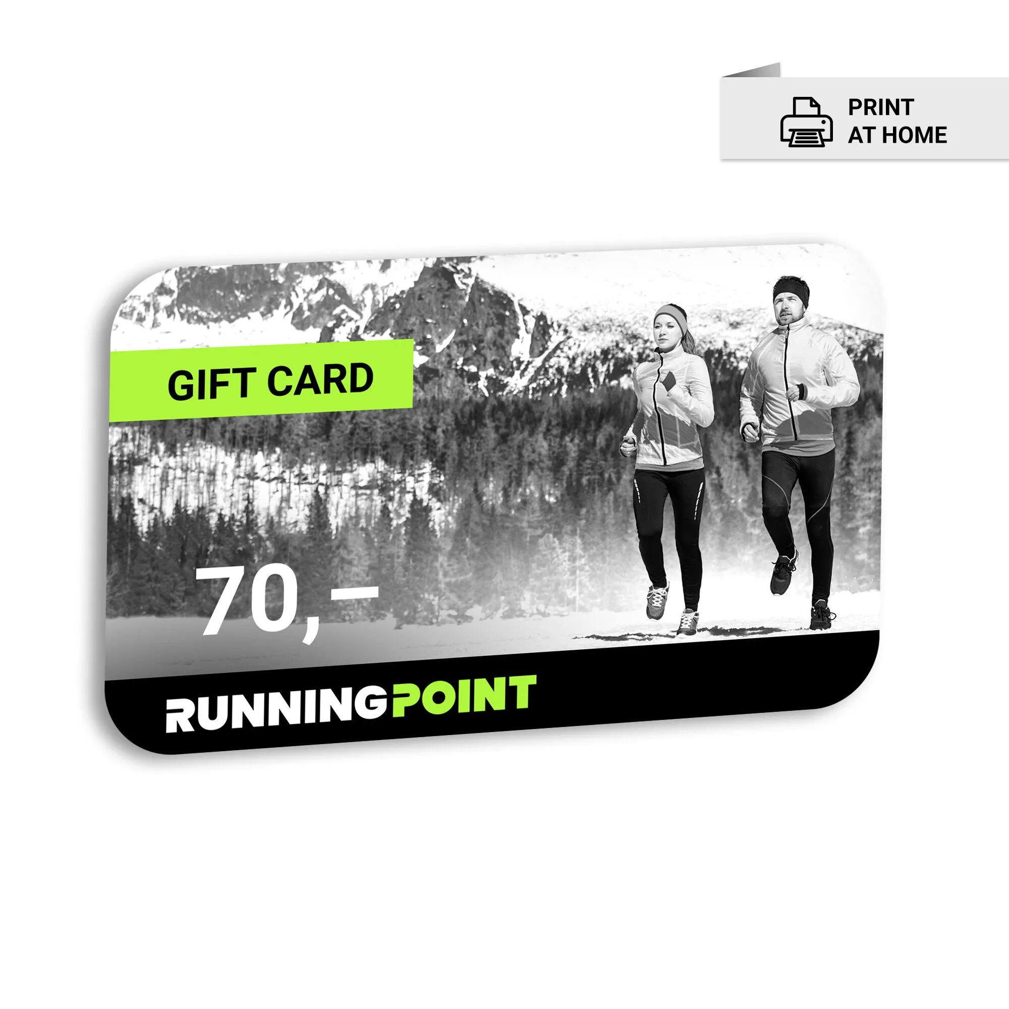 Running Point 70 Euro Tegoedbon