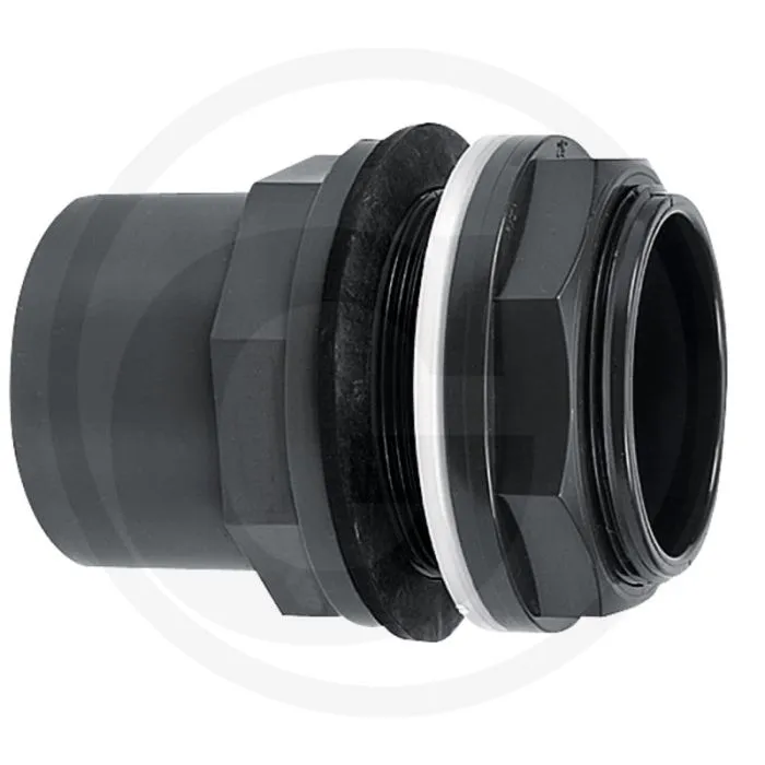 TANKAANSLUITING TYPE A 50/63/2" PVCU MET LIJMSOK