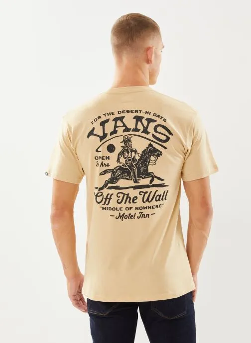      VANS MIDDLE OF  NOWHERE SS TEE  BEIGE   