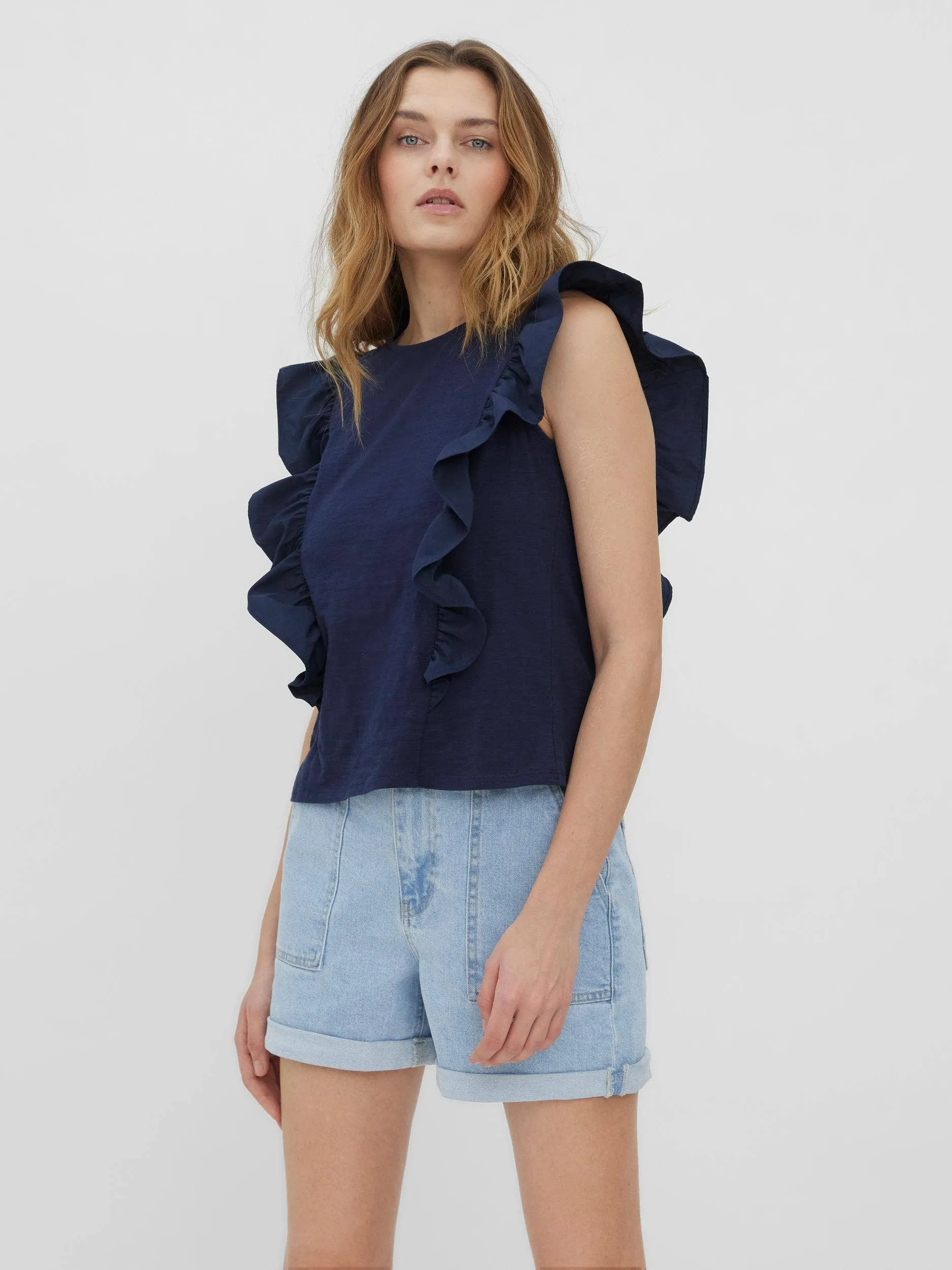 Vero Moda Frill Top